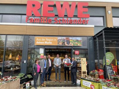 Lohfelden: REWE Markt für nachhaltiges Baukonzept mit DGNB Zertifikat in Gold ausgezeichnet