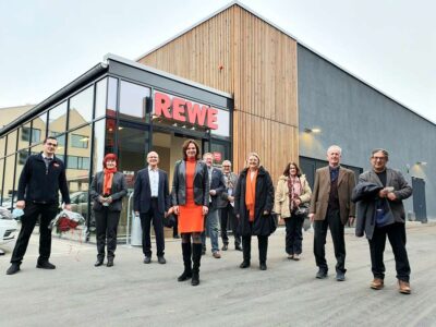 Eröffnung des REWE Marktes in Bruchköbel