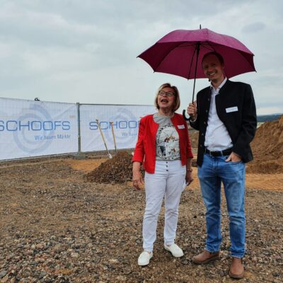 Geiselbach: Grundsteinlegung für Netto-Neubau und Bäckerei im Spessart
